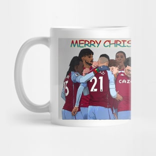 aston villa football club print poster squad team Mug